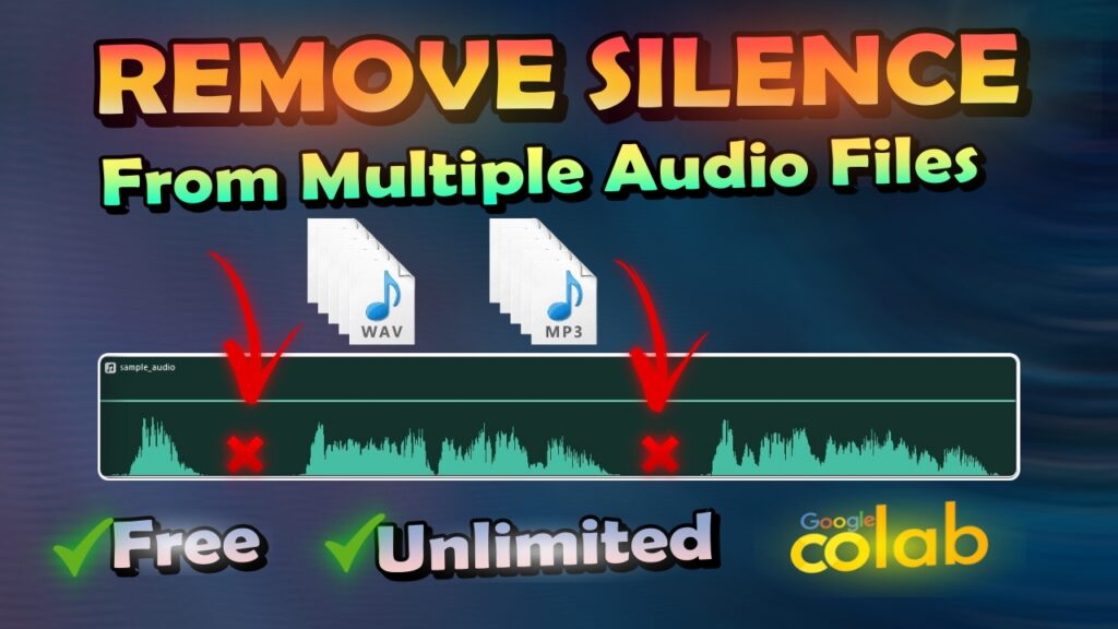 how to delete silence from your audio tracks easily