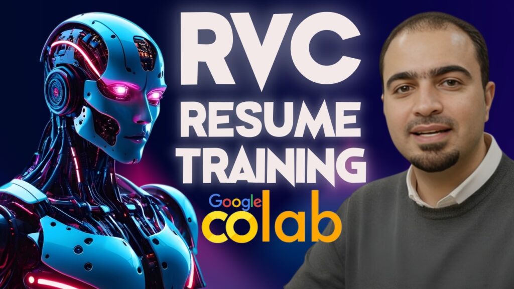 How To Load Trained RVC Models & Resume Training On Google Colab